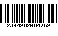 Código de Barras 2304282004762