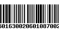 Código de Barras 230501630020601087002246