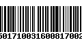 Código de Barras 230501710031600817002582