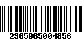 Código de Barras 2305065004856