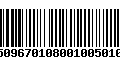 Código de Barras 230509670108001005010851