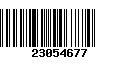 Código de Barras 23054677