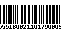 Código de Barras 230555180021101790003788