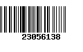 Código de Barras 23056138