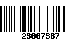 Código de Barras 23067387