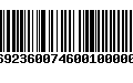 Código de Barras 230692360074600100000755