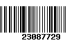 Código de Barras 23087729