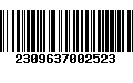 Código de Barras 2309637002523