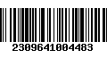 Código de Barras 2309641004483