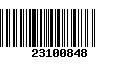 Código de Barras 23100848