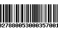 Código de Barras 231027880053000357001892