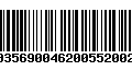 Código de Barras 231035690046200552002555