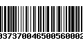 Código de Barras 231037370046500560002608