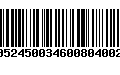 Código de Barras 231052450034600804002784