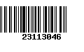 Código de Barras 23113046