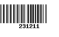 Código de Barras 231211