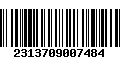 Código de Barras 2313709007484