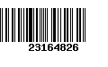 Código de Barras 23164826