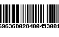 Código de Barras 231696360028400453001294