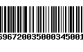 Código de Barras 231696720035000345001214