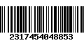 Código de Barras 2317454048853