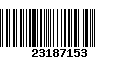 Código de Barras 23187153