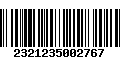 Código de Barras 2321235002767