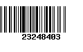 Código de Barras 23248403