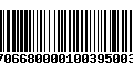 Código de Barras 232706680000100395003955