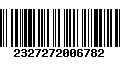 Código de Barras 2327272006782