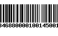 Código de Barras 232846880000100145001454