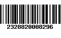 Código de Barras 2328820008296