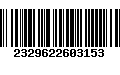 Código de Barras 2329622603153