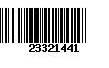 Código de Barras 23321441