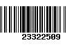 Código de Barras 23322509