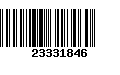 Código de Barras 23331846