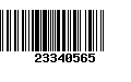 Código de Barras 23340565