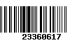 Código de Barras 23360617