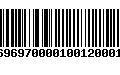 Código de Barras 233696970000100120001204