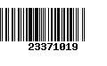 Código de Barras 23371019