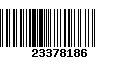 Código de Barras 23378186