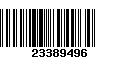 Código de Barras 23389496