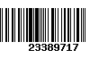 Código de Barras 23389717