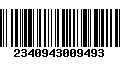 Código de Barras 2340943009493