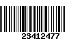 Código de Barras 23412477