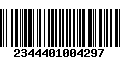 Código de Barras 2344401004297