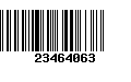 Código de Barras 23464063