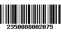 Código de Barras 2350088002075