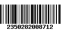 Código de Barras 2350282008712