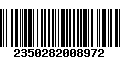 Código de Barras 2350282008972